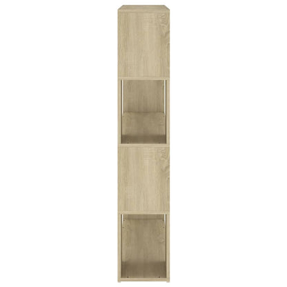 Reol Rumdeler Sonoma Eg 100x24x124 cm