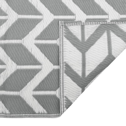 Outdoor-Teppich ARAKIL Grau 80x150 cm PP