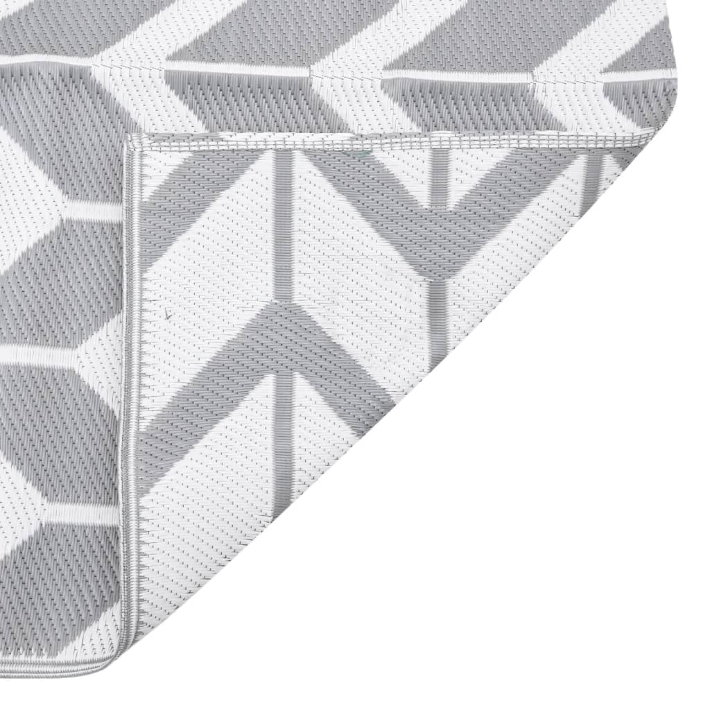 Outdoor-Teppich ARAKIL Grau 120x180 cm PP