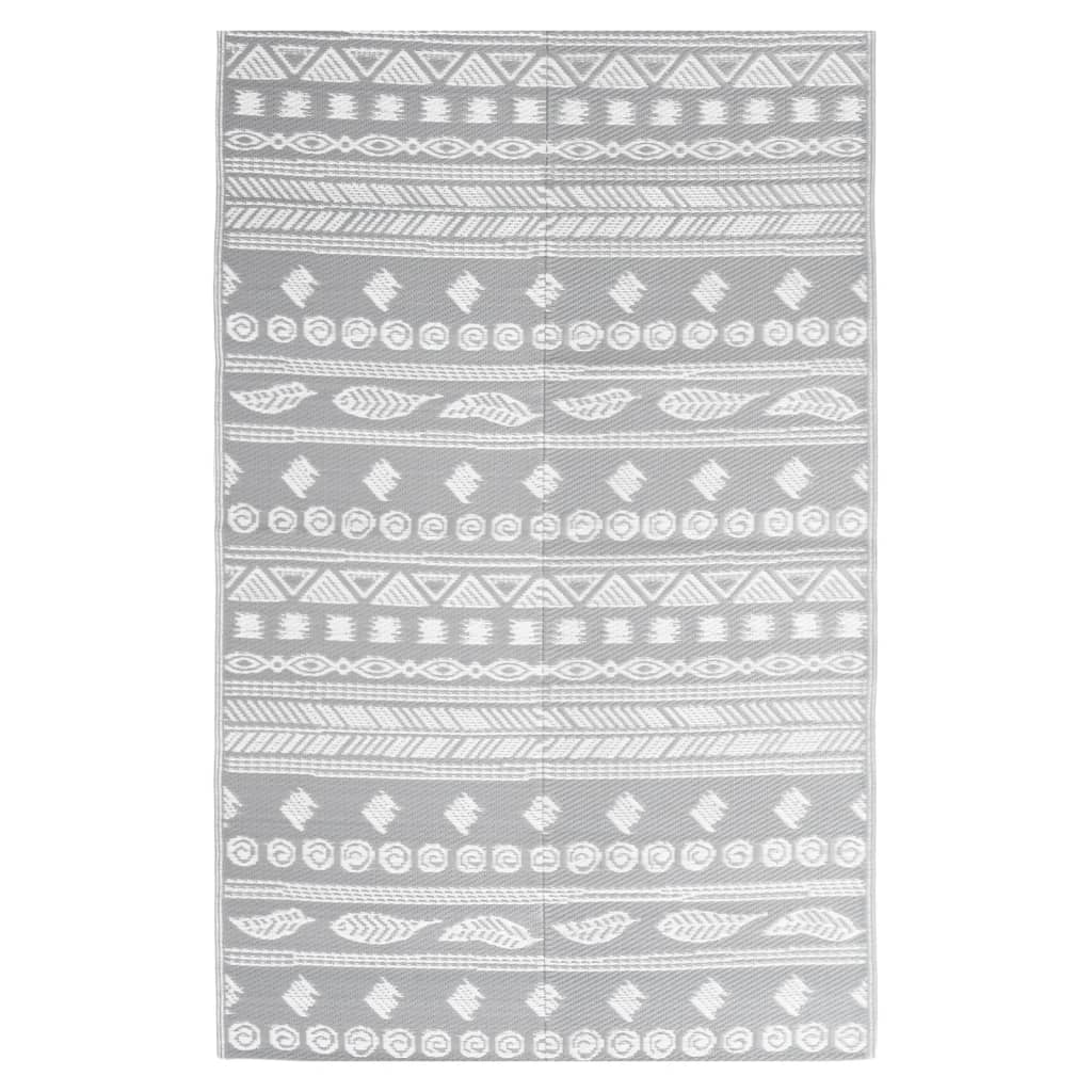 Outdoor-Teppich ARAKIL Grau 120x180 cm PP