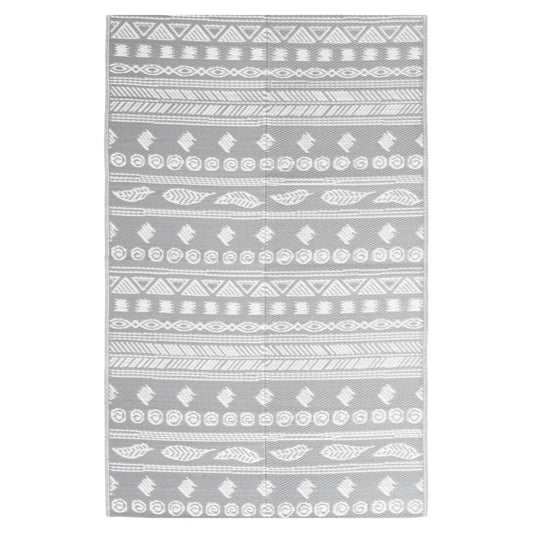 Outdoor-Teppich ARAKIL Grau 120x180 cm PP