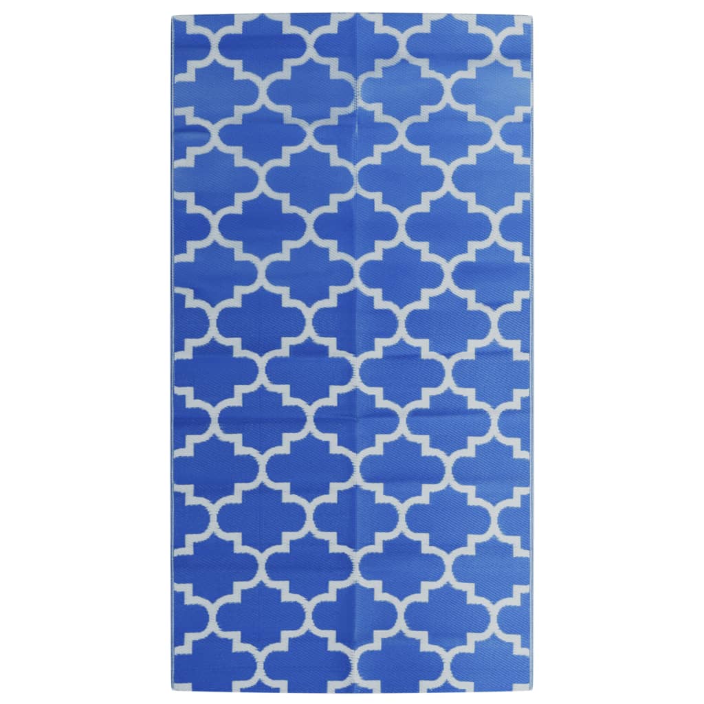 Outdoor-Teppich ARAKIL Blau 80x150 cm PP