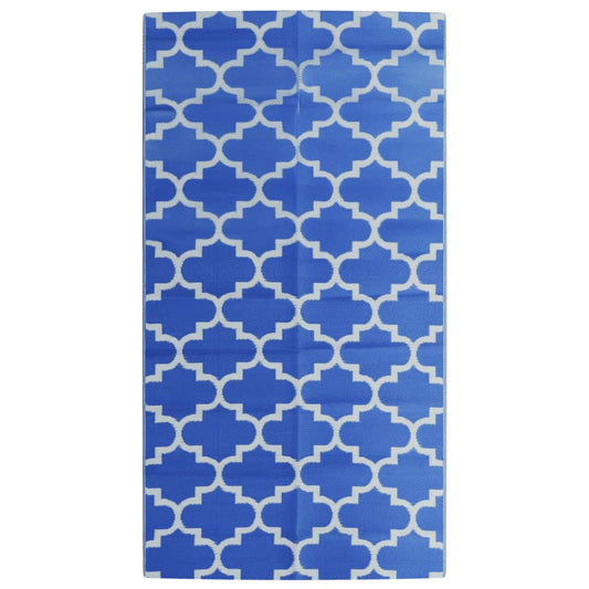 Outdoor-Teppich ARAKIL Blau 80x150 cm PP