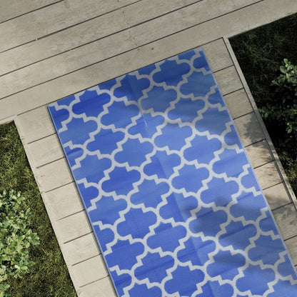 Outdoor-Teppich ARAKIL Blau 80x150 cm PP