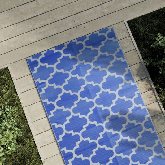 Outdoor-Teppich ARAKIL Blau 80x150 cm PP