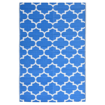 Outdoor-Teppich ARAKIL Blau 120x180 cm PP