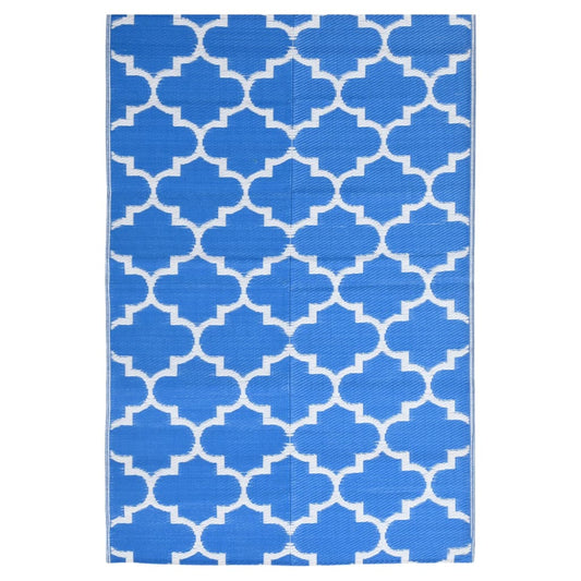 Outdoor-Teppich ARAKIL Blau 120x180 cm PP