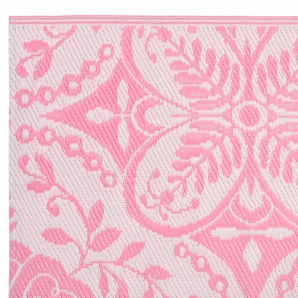 Outdoor-Teppich ARAKIL Rosa 80x250 cm PP