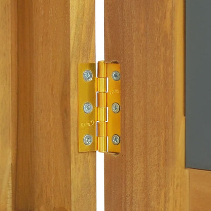 Spiegelschrank 60x10x40 cm Massivholz Teak