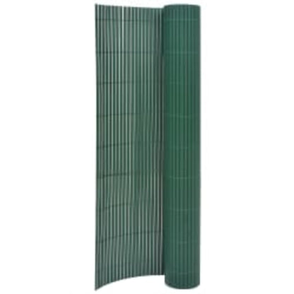 Gartenzaun Doppelseitig 110x400 cm Grün