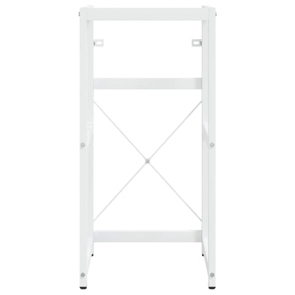 Badezimmer Waschtischgestell Weiß 40x38x83 cm Eisen