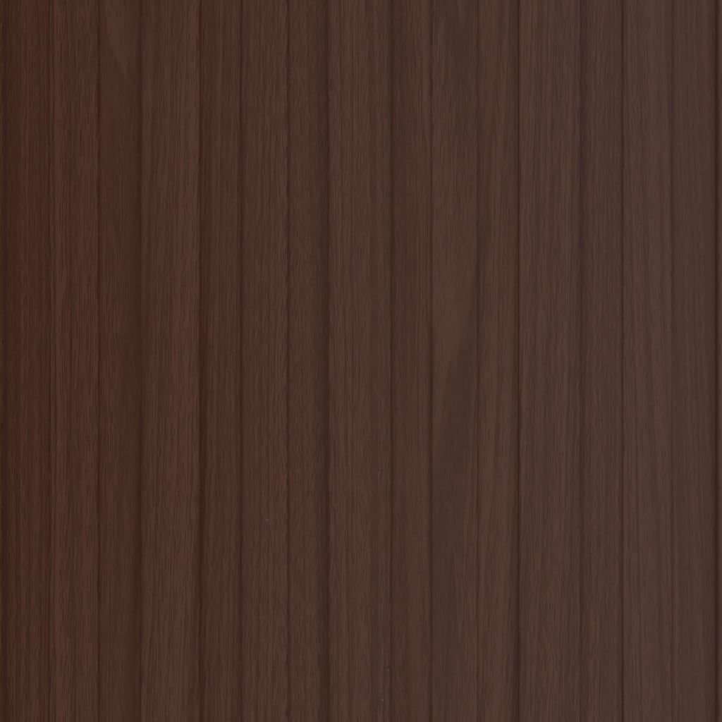 Dachpaneele 36 Stk. Verzinkter Stahl Braun 80x45 cm