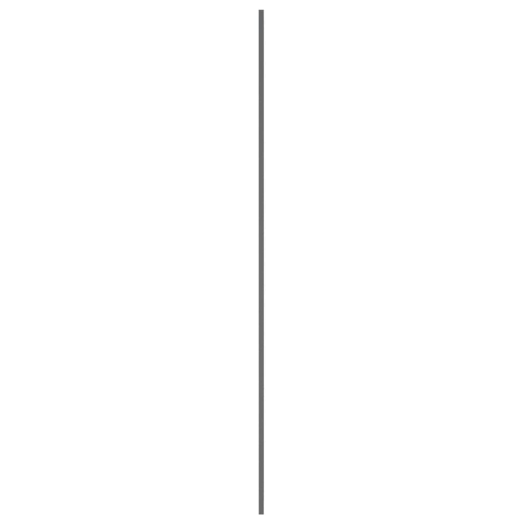 Dachpaneele 36 Stk. Verzinkter Stahl Grau 100x45 cm
