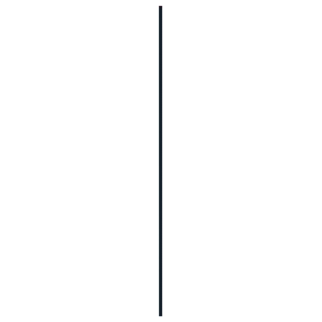 Dachpaneele 36 Stk. Verzinkter Stahl Anthrazit 100x45 cm