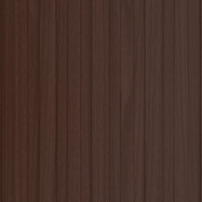 Dachpaneele 12 Stk. Verzinkter Stahl Braun 100x45 cm