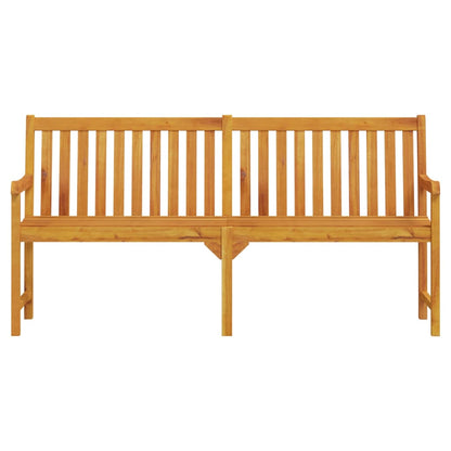Gartenbank 180 cm Massivholz Akazie