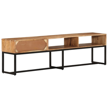 TV-Schrank 160x30x45 cm Massivholz Akazie