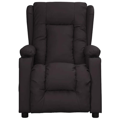 Massagesessel Schwarz Kunstleder