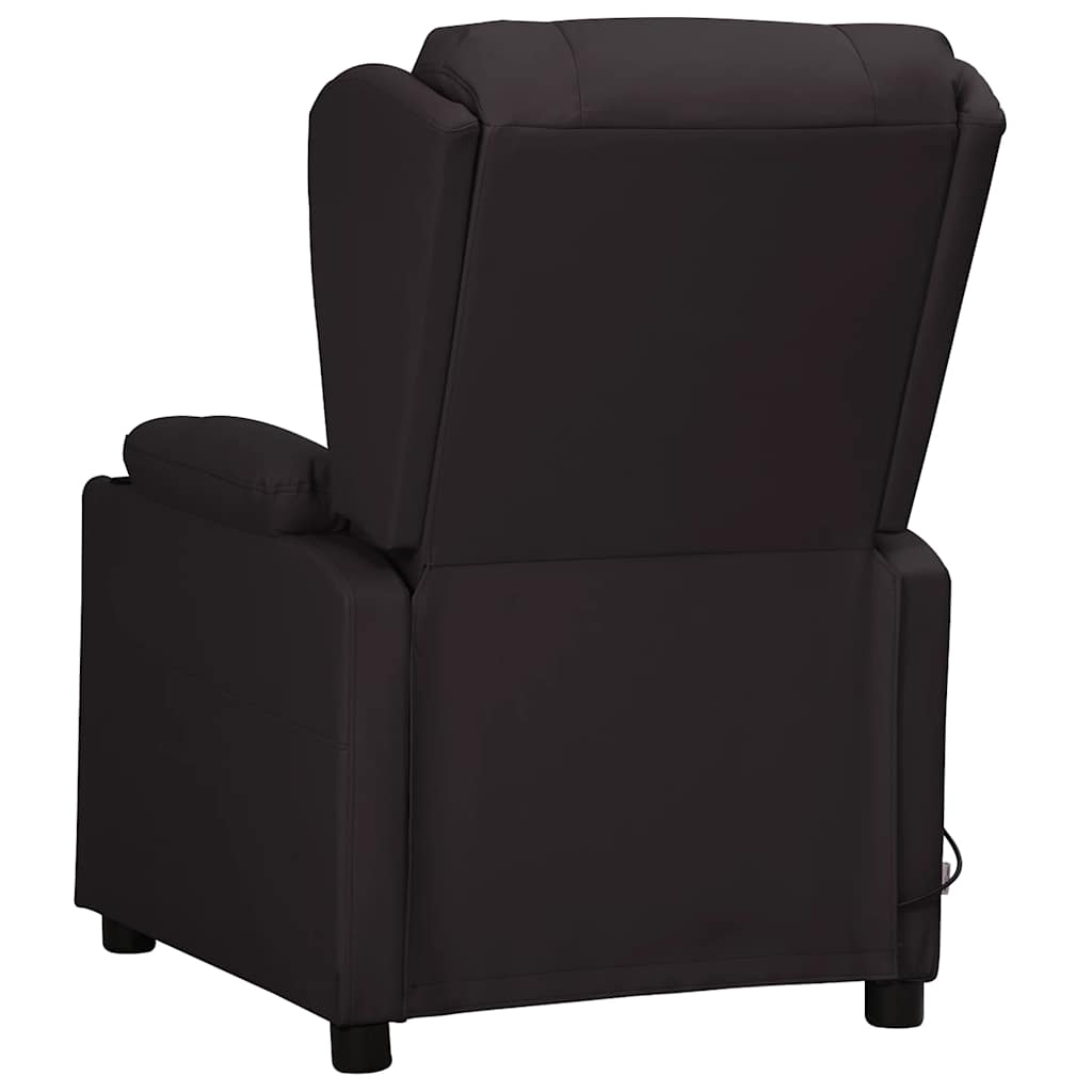 Massagesessel Schwarz Kunstleder