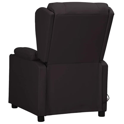 Massagesessel Schwarz Kunstleder
