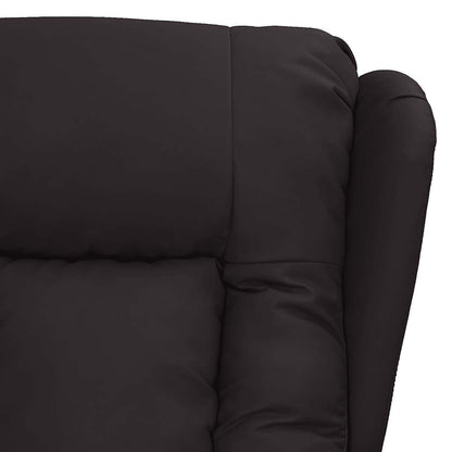 Massagesessel Schwarz Kunstleder