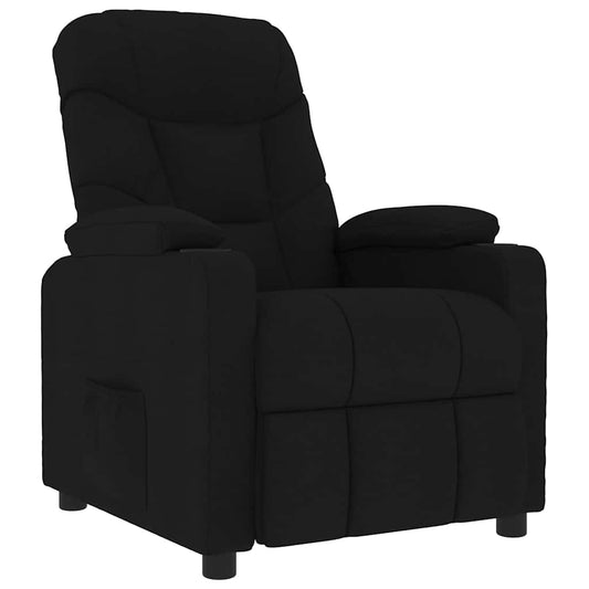 Massagesessel Schwarz Stoff