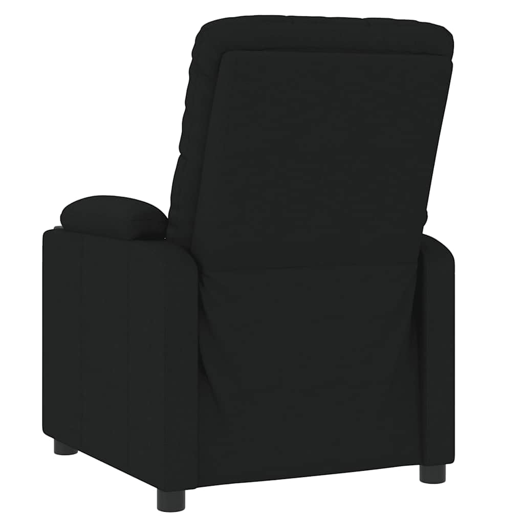 Massagesessel Schwarz Stoff