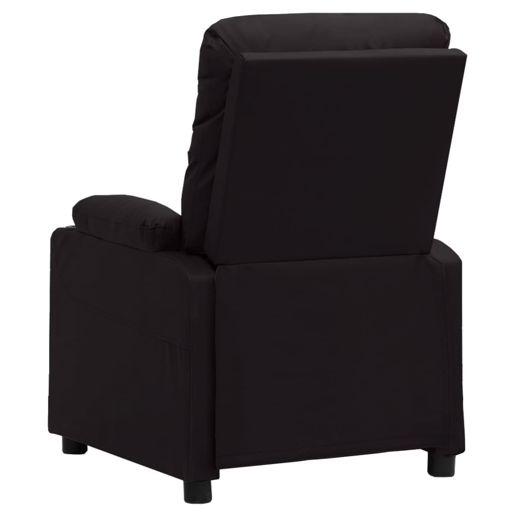 Massagesessel Schwarz Kunstleder