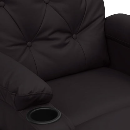 Massagesessel Schwarz Kunstleder
