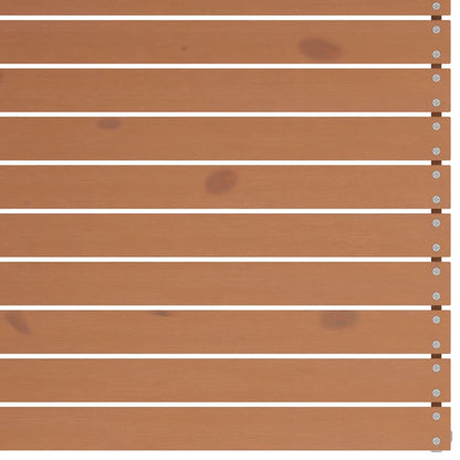 6-tlg. Garten-Lounge-Set Honigbraun Massivholz Kiefer