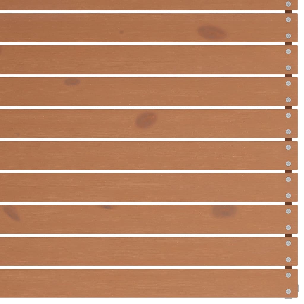 8-tlg. Garten-Lounge-Set Honigbraun Massivholz Kiefer