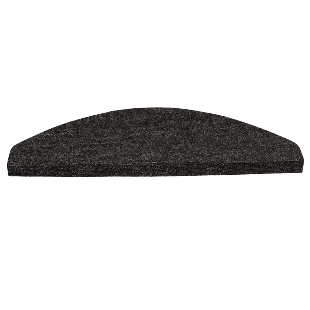 Stufenmatten Selbstklebend 15 Stk. 56x17x3 cm Schwarz