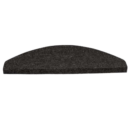 Stufenmatten Selbstklebend 15 Stk. 56x17x3 cm Schwarz