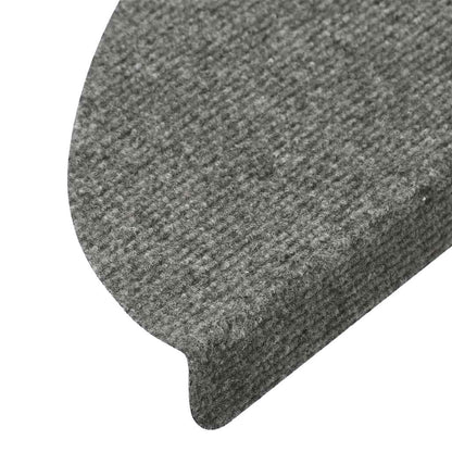 Stufenmatten Selbstklebend 15 Stk. 56x17x3 cm Grau