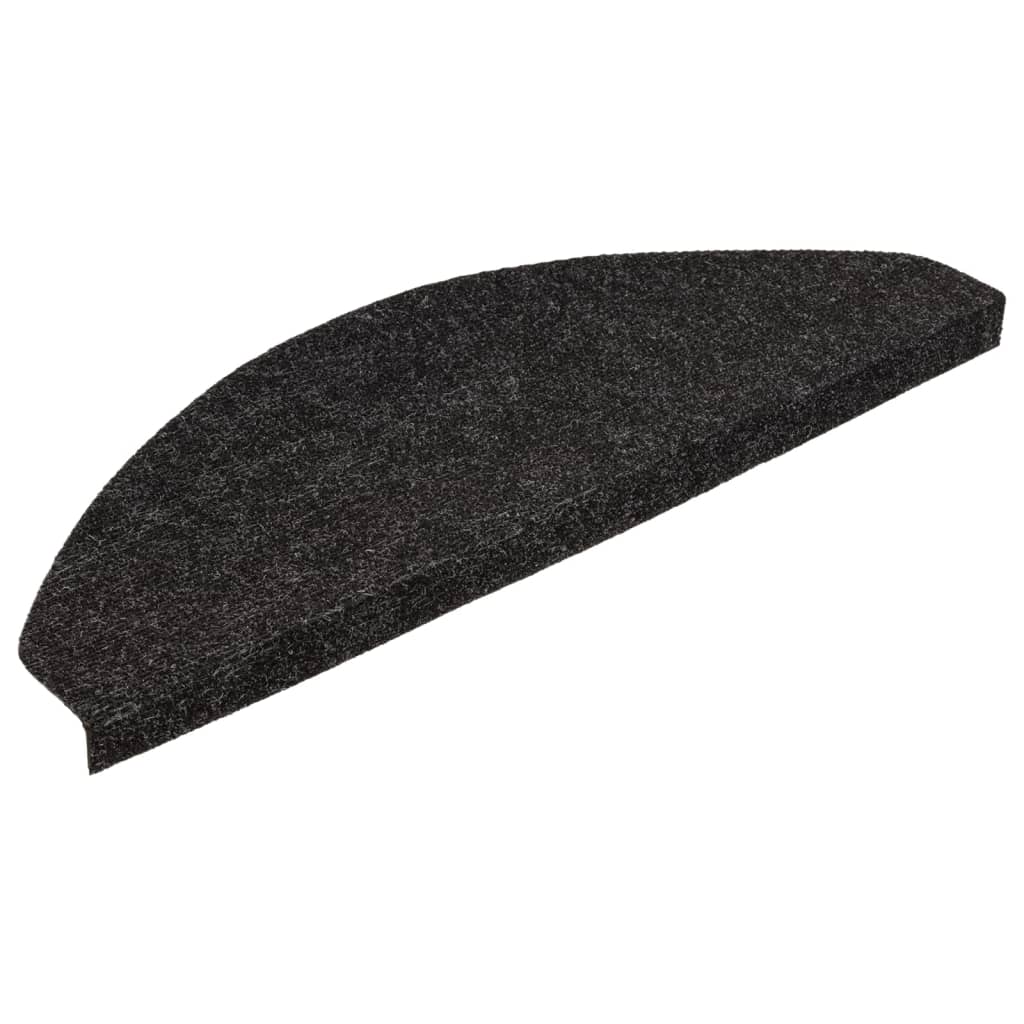 Stufenmatten Selbstklebend 15 Stk. 65x22,5x3,5 cm Anthrazit