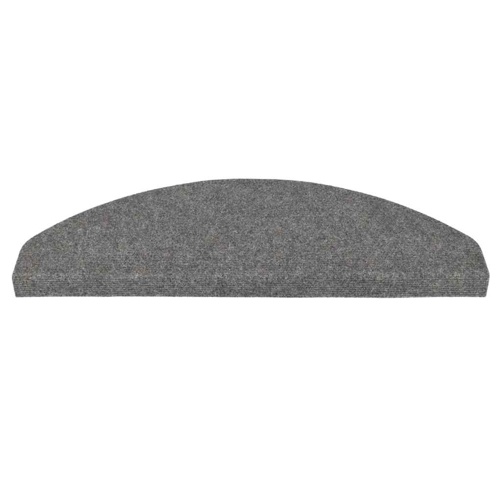 Stufenmatten Selbstklebend 15 Stk. 65x22,5x3,5 cm Grau