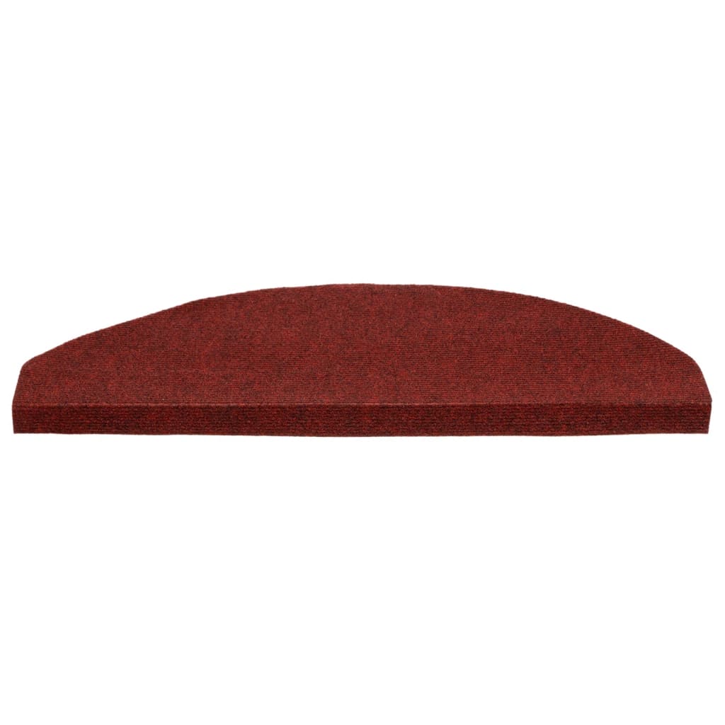 Stufenmatten Selbstklebend 15 Stk. 65x22,5x3,5 cm Rot