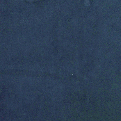 Runder Hocker Blau Samt