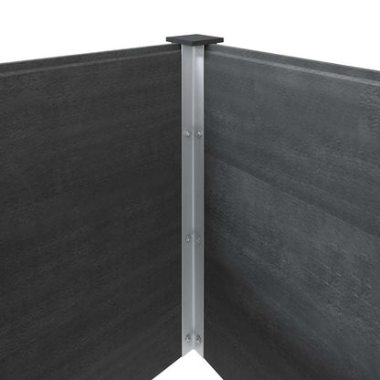 Garten-Hochbeet 300x100x91 cm WPC Grau