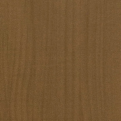 TV-Schrank Honigbraun 110x30x33,5 cm Massivholz Kiefer