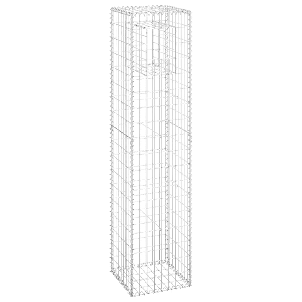 Gabionensäule 40x40x180 cm Eisen