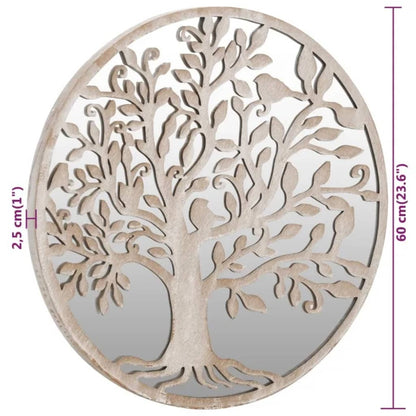 Gartenspiegel Sand 60x2,5 cm Eisen Rund