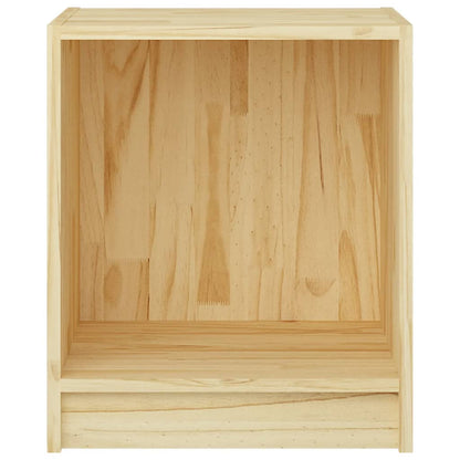 Nachttisch 35,5x33,5x41,5 cm Massivholz Kiefer