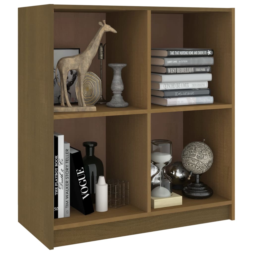 Sideboard Honigbraun 70x33x76 cm Massivholz Kiefer