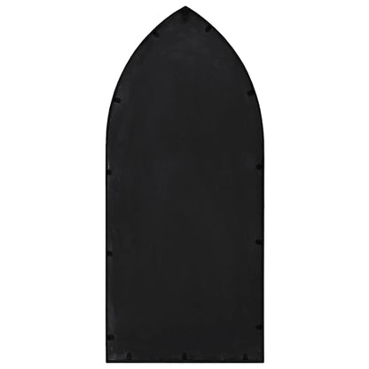 Spiegel Schwarz 70x30 cm Eisen für den Innenbereich