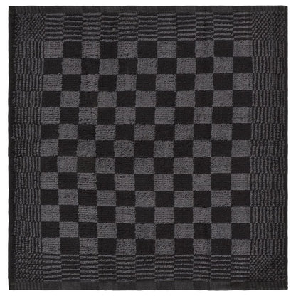 20-tlg. Handtuch-Set Schwarz und Grau Baumwolle