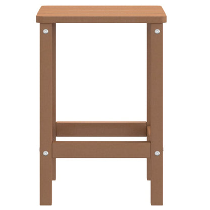 Adirondack Havebord Brun 38x38x46 cm HDPE