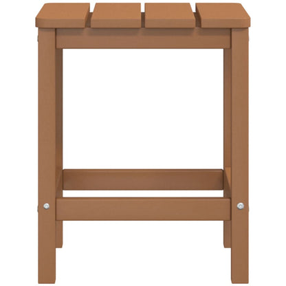 Adirondack Havebord Brun 38x38x46 cm HDPE