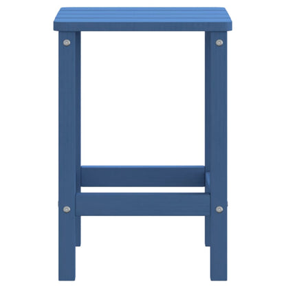 Adirondack-Gartentisch Meeresblau 38x38x46 cm HDPE