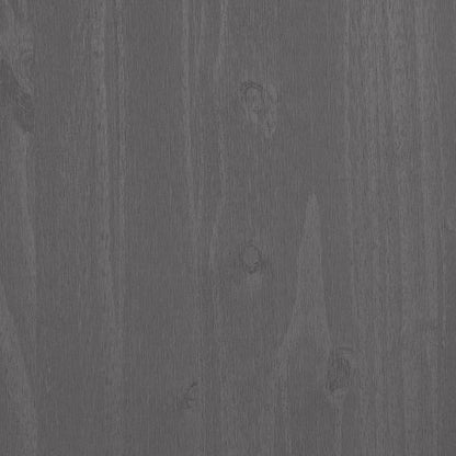 Schreibtisch HAMAR Hellgrau 110x40x75 cm Massivholz Kiefer